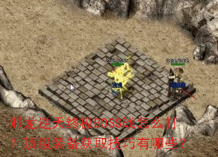 а�������ռ�BOSSս��ô�򣿶���װ����ȡ��������Щ��